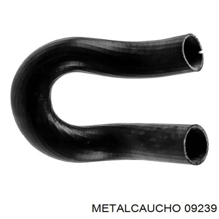 Купити 09239 Metalcaucho Патрубок повітряний, вихід з турбіни (наддув)