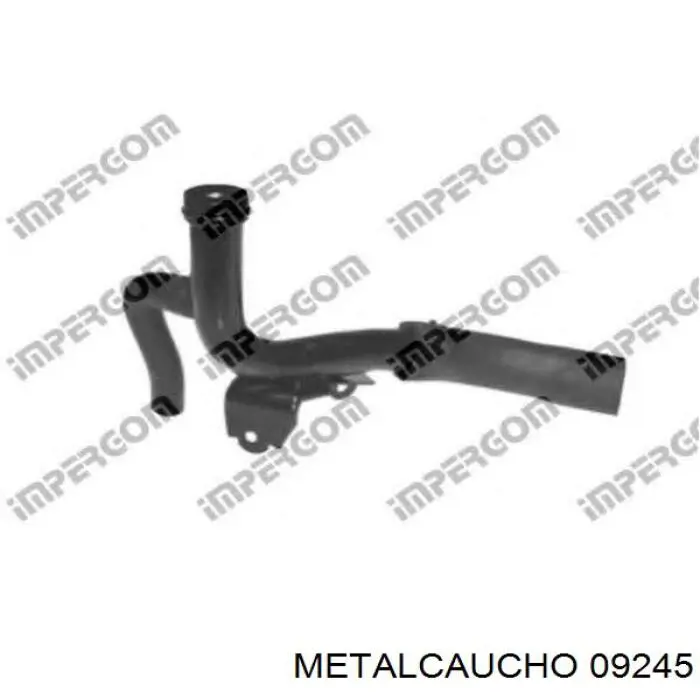 Шланг/патрубок радіатора охолодження, нижній Metalcaucho 09245 ціна, від 25.33 USD