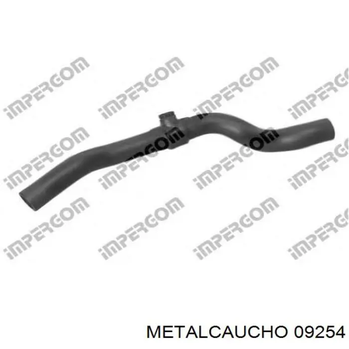 Шланг/патрубок системи охолодження Metalcaucho 09254 ціна, від 9.69 USD