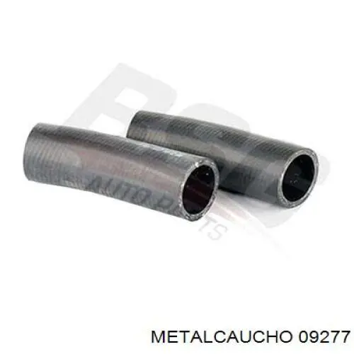 09277 Metalcaucho шланг/патрубок радіатора охолодження, нижній