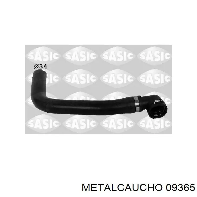 Шланг/патрубок радіатора охолодження, верхній R11159 Rapro