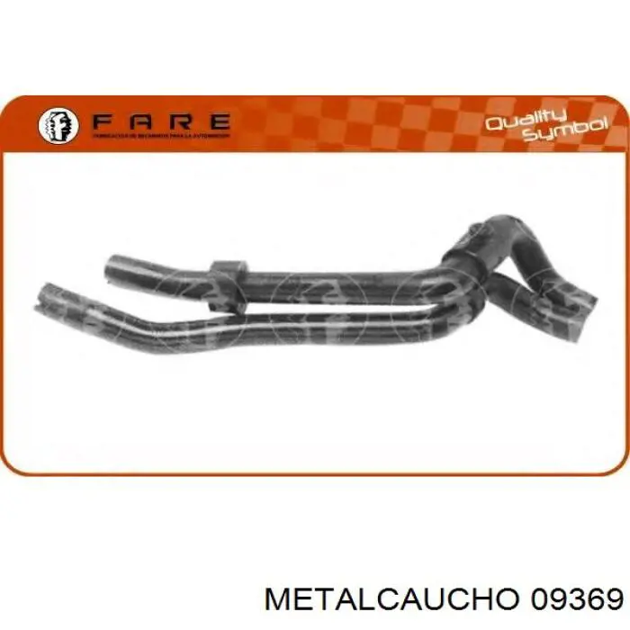 Патрубок грубки Metalcaucho 09369 ціна, від 14.42 USD