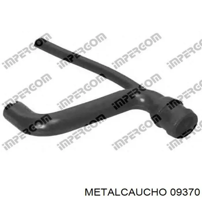 09370 Metalcaucho патрубок вентиляції картера, масловіддільника
