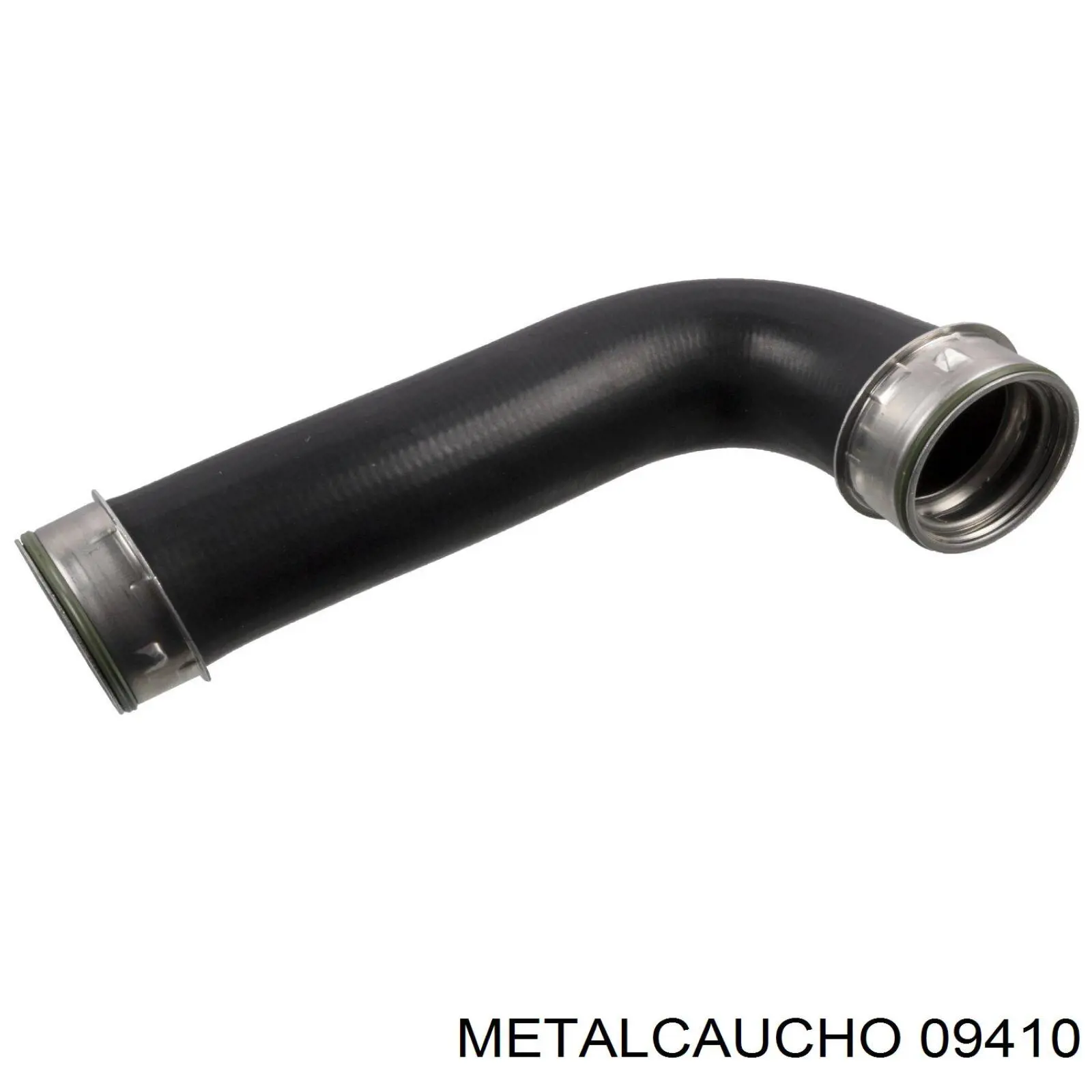 09410 Metalcaucho шланг/патрубок интеркуллера, нижній лівий