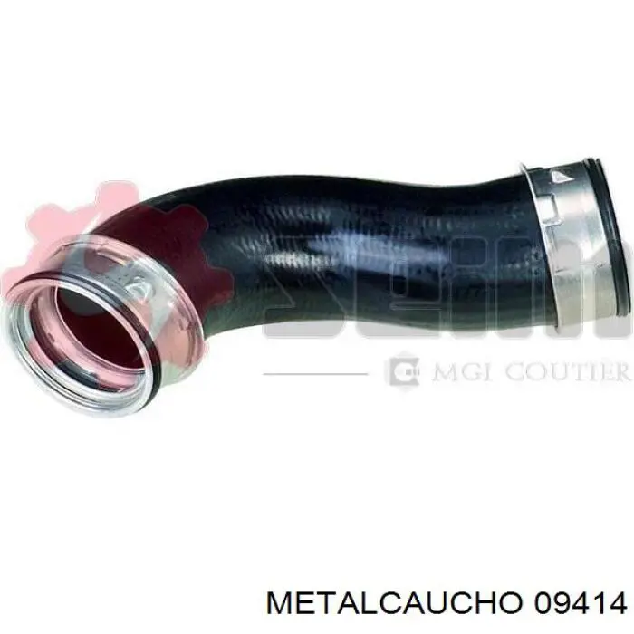 Купити 09414 Metalcaucho Шланг/патрубок интеркуллера