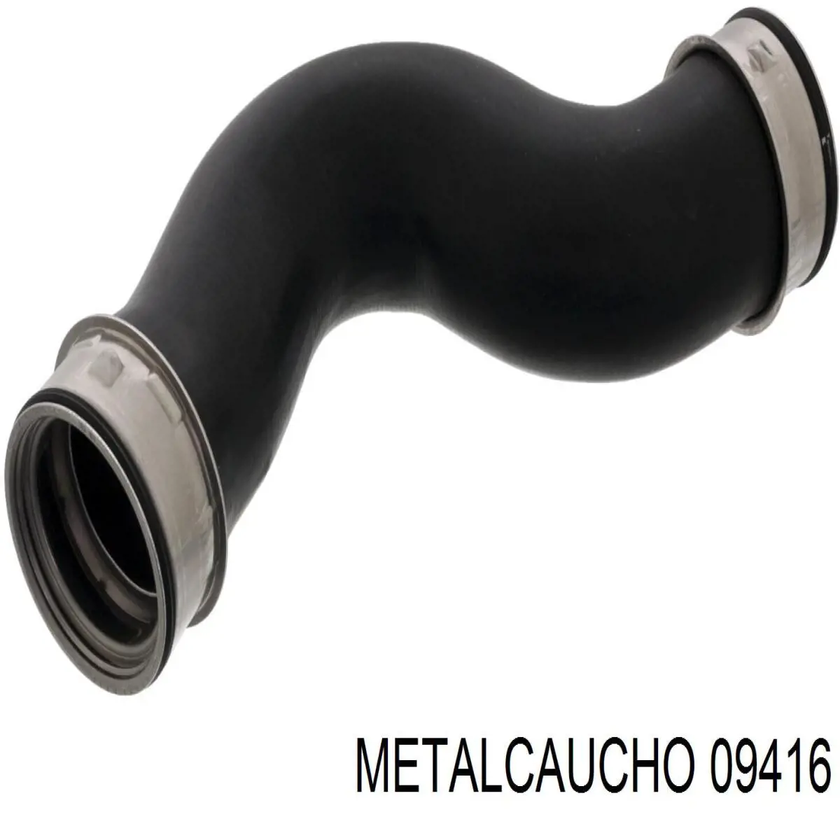 09416 Metalcaucho шланг/патрубок интеркуллера, нижній правий