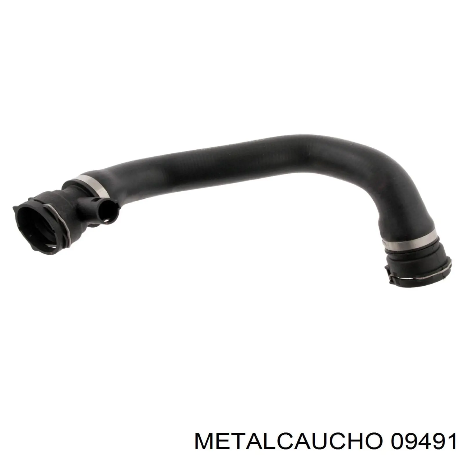09491 Metalcaucho шланг/патрубок радіатора охолодження, нижній