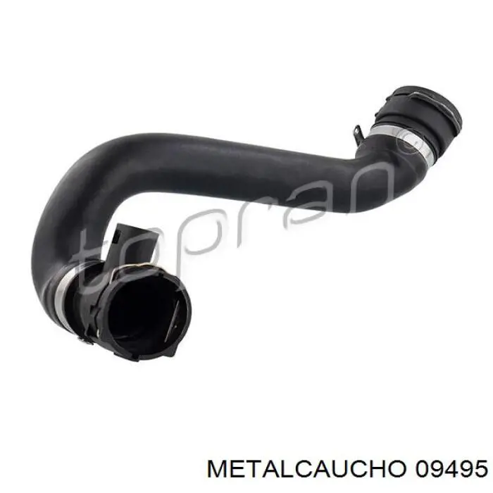 09495 Metalcaucho шланг/патрубок радіатора охолодження, нижній