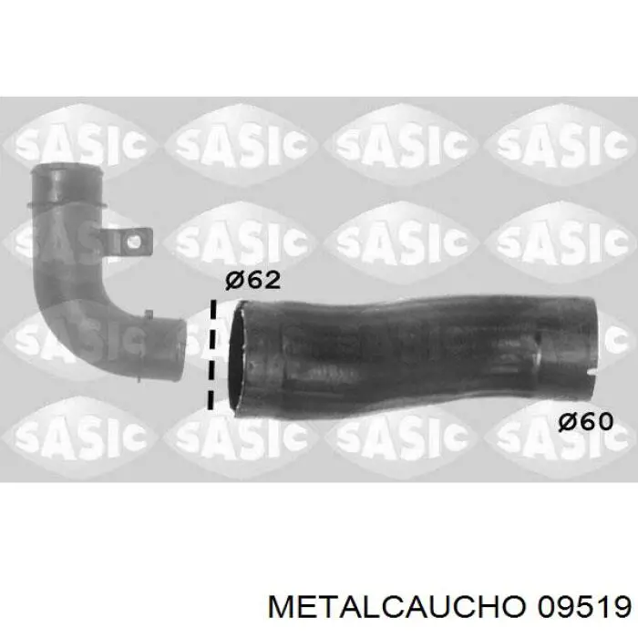 Шланг/патрубок интеркуллера Maxgear 180740 ціна, від 14.65 USD