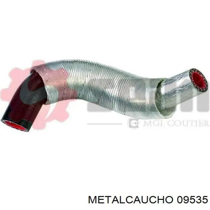 09535 Metalcaucho трубка/шланг відводу масла від турбіни