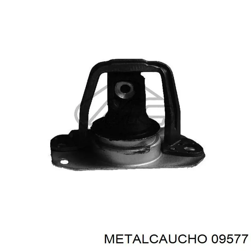 9577 Metalcaucho Шланг/патрубок радіатора охолодження, нижній
