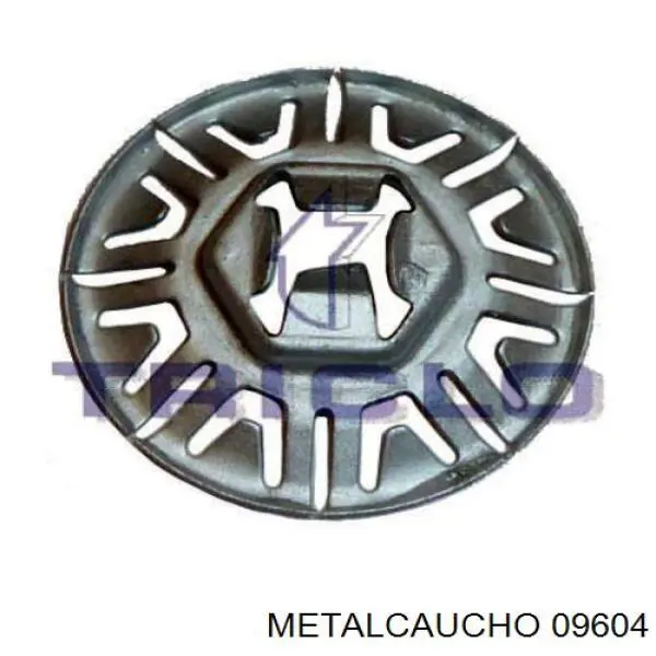 Шланг/патрубок інтеркулера, правий 09604 Metalcaucho