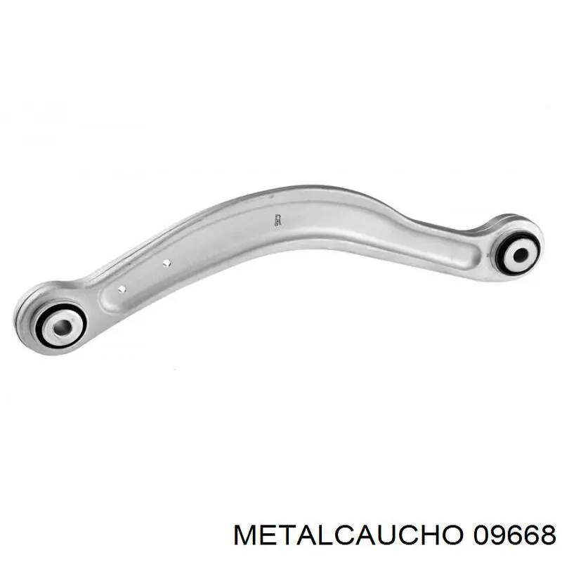 09668 Metalcaucho шланг/патрубок интеркуллера, верхній лівий