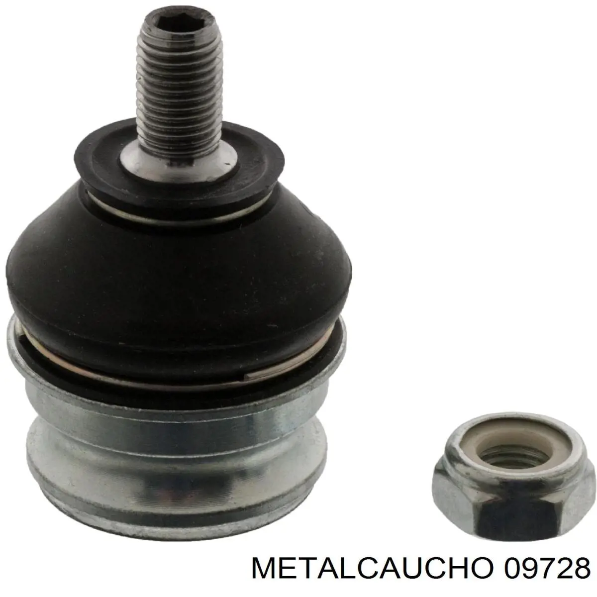 09728 Metalcaucho шланг/патрубок интеркуллера