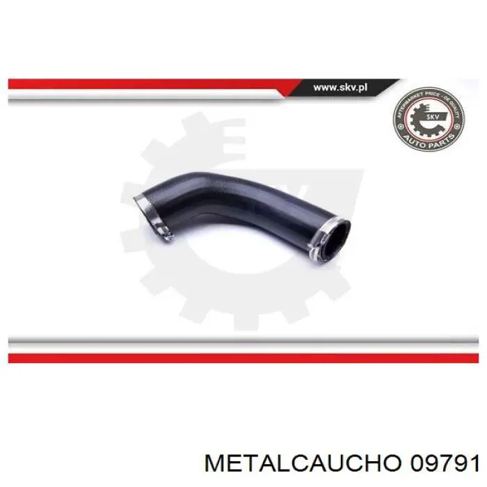 Шланг/патрубок интеркуллера, нижній лівий Fiat Ducato (250) (Фіат Дукато)