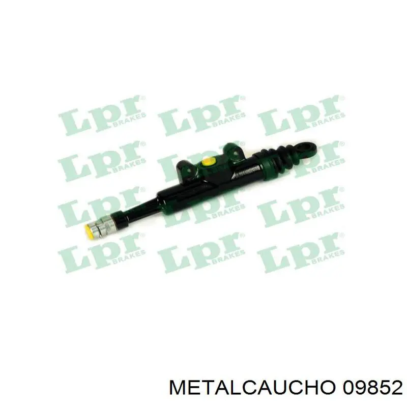 09852 Metalcaucho патрубок повітряний, вхід в турбіну (наддув)