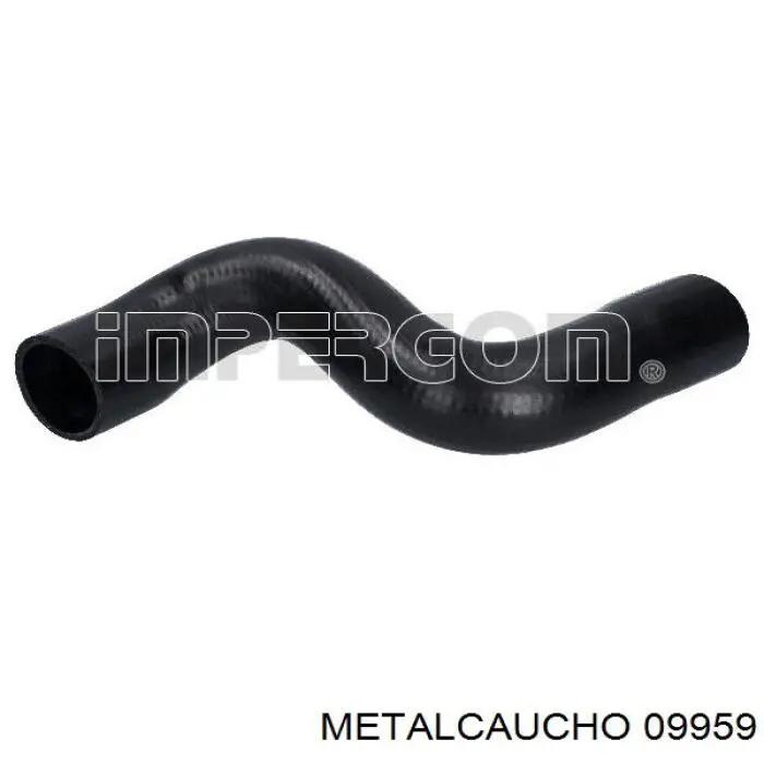 Купити 09959 Metalcaucho Шланг/патрубок интеркуллера
