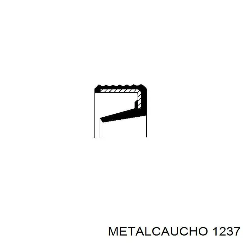 Купити 1237 Metalcaucho Пильник шарніра приводу