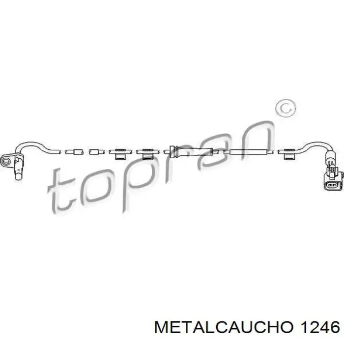 Пильник ШРУСа внутрішній лівий 1246 Metalcaucho