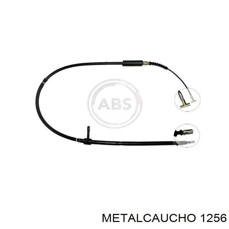 1256 Metalcaucho Пильник ШРКШ внутрішній, передній півосі