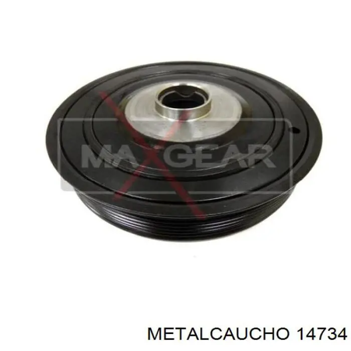 Шків колінвала (демпфер ) Metalcaucho 14734 ціна, від 63.46 USD