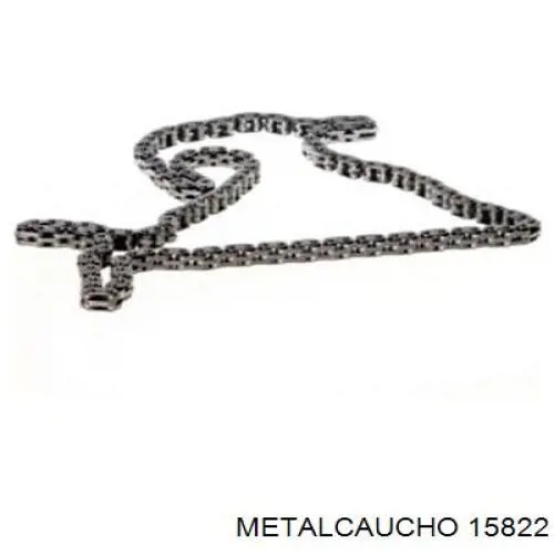 Купити 15822 Metalcaucho Подушка (опора) двигуна, ліва