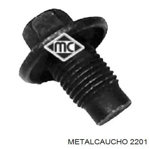 2201 Metalcaucho фланець системи охолодження (трійник)