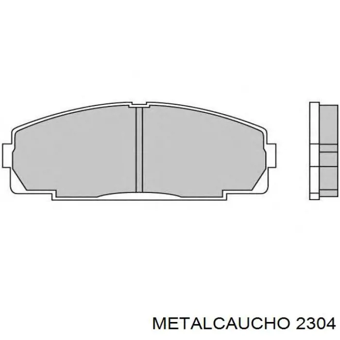 2304 Metalcaucho Пильник гранати внутрішній, лівий