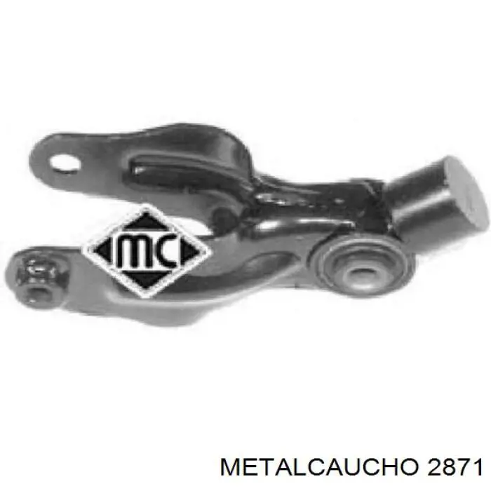 2871 Metalcaucho подушка (опора двигуна, задня (сайлентблок))