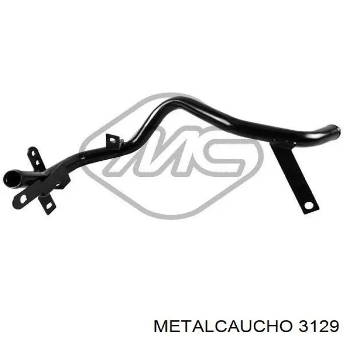 Патрубок термостата 3129 Metalcaucho