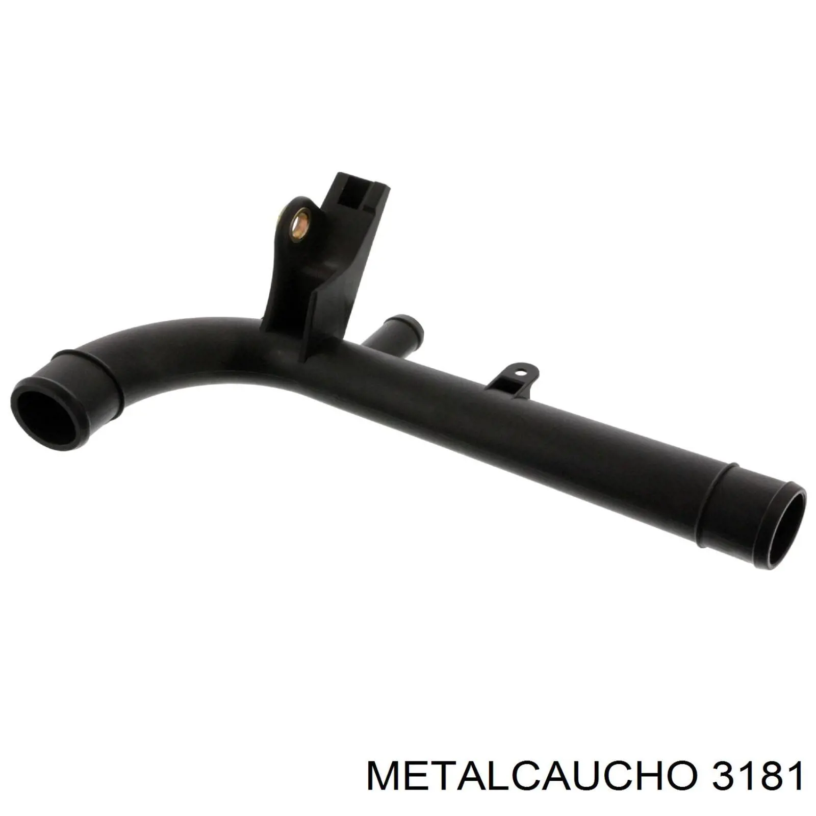 Патрубок термостата 3181 Metalcaucho