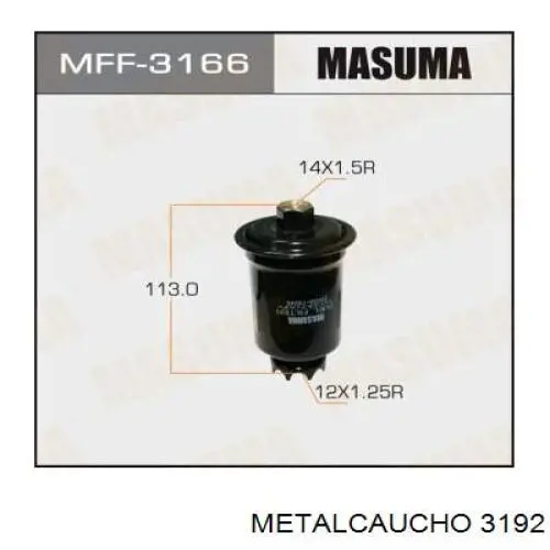 3192 Metalcaucho шланг/патрубок системи охолодження