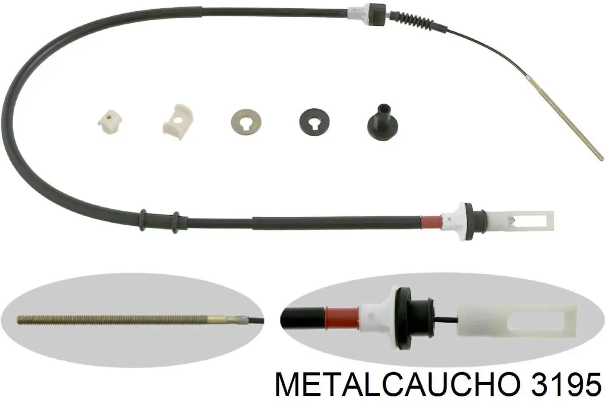 3195 Metalcaucho фланець системи охолодження (трійник)