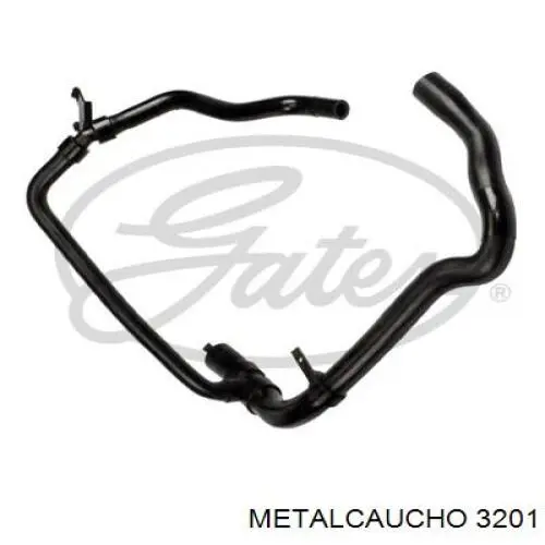 Шланг/патрубок водяного насосу, приймальний 3201 Metalcaucho