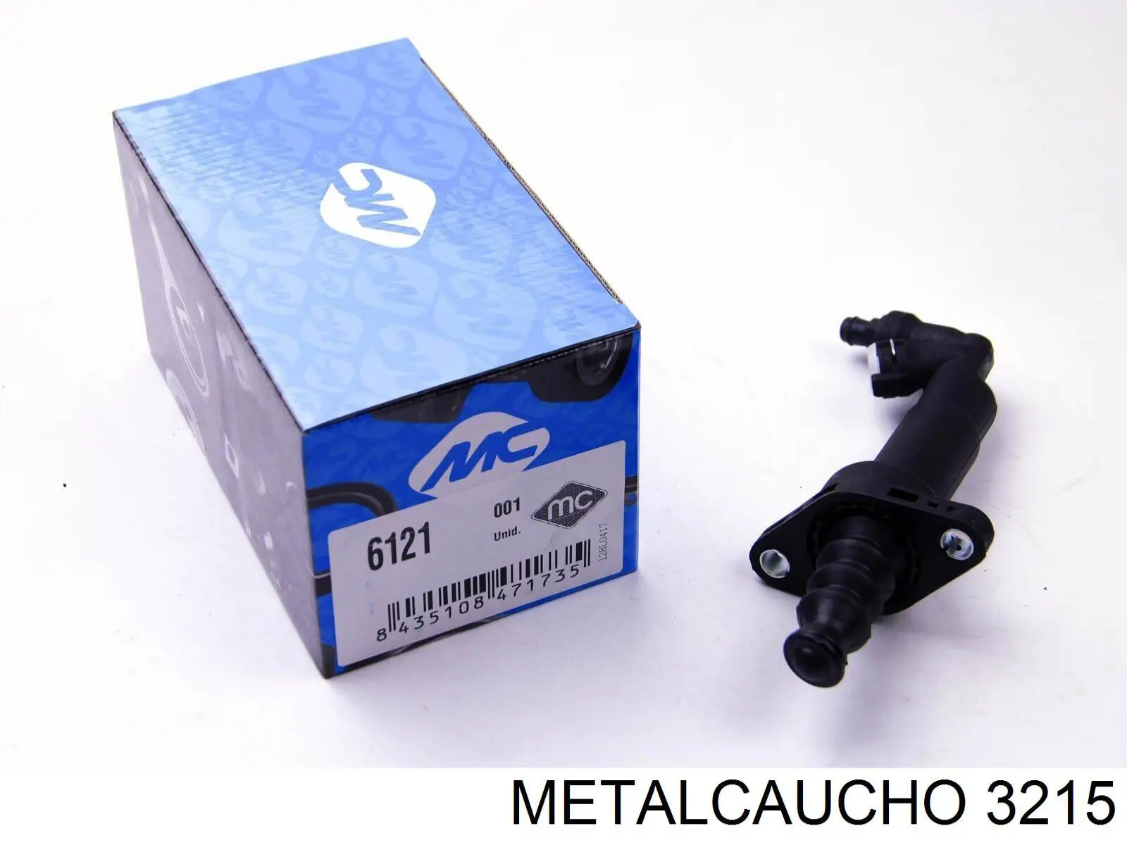 Патрубок термостата 3215 Metalcaucho