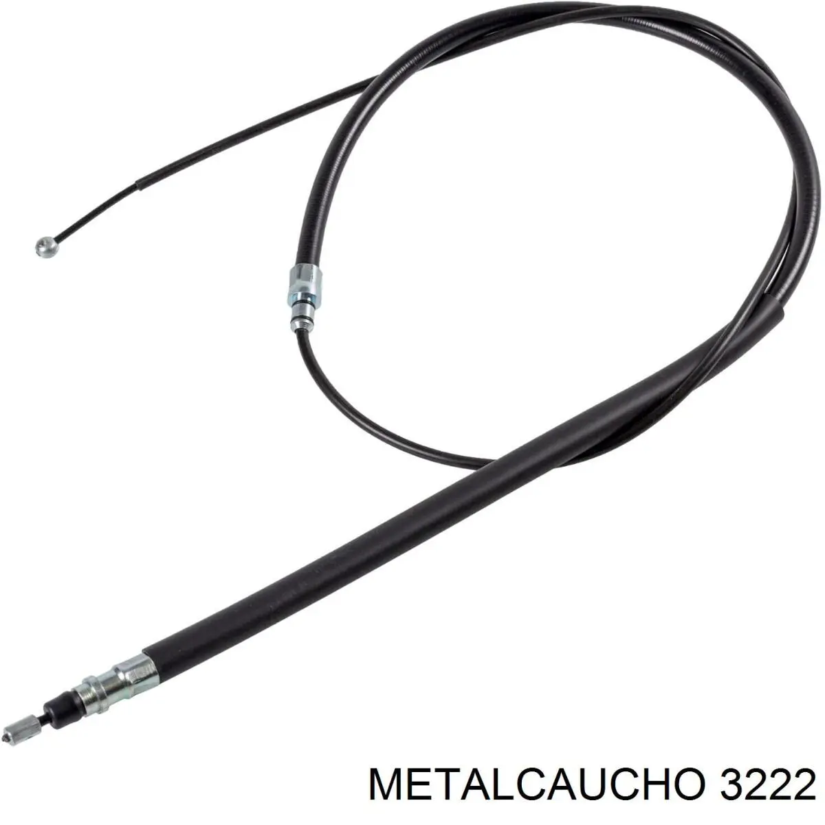 3222 Metalcaucho шланг (патрубок термостата)