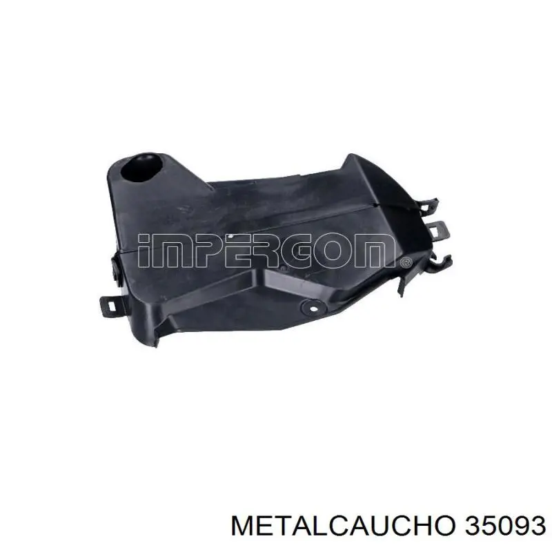 35093 Metalcaucho Захист ременя ГРМ, верхній