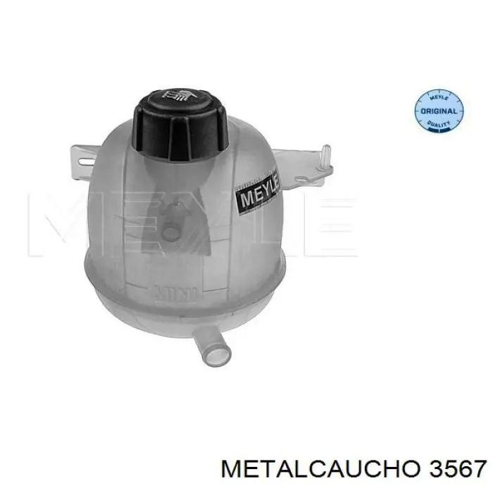 3567 Metalcaucho бачок системи охолодження, розширювальний