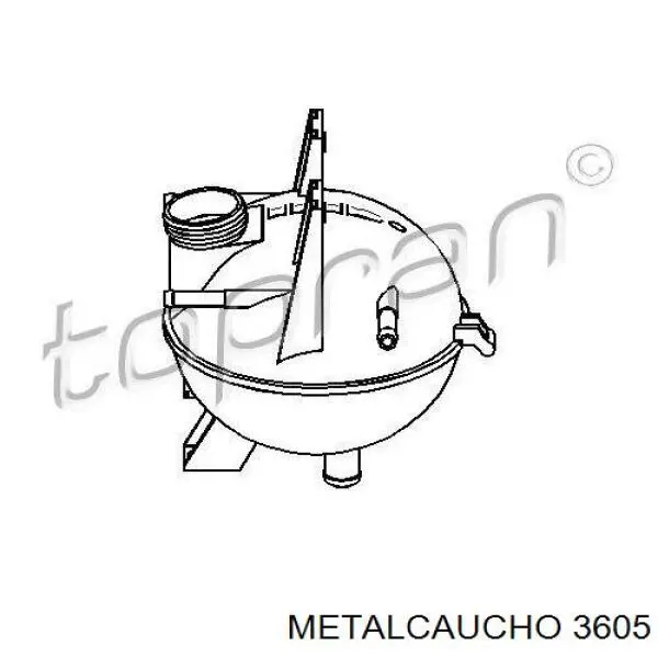 3605 Metalcaucho кришка/пробка радіатора