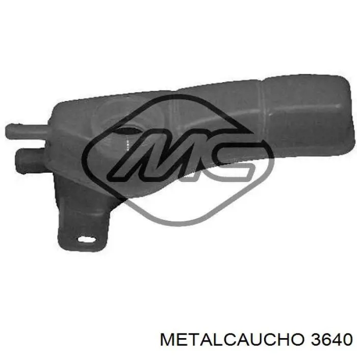 Купити 3640 Metalcaucho Фланець системи охолодження (трійник)