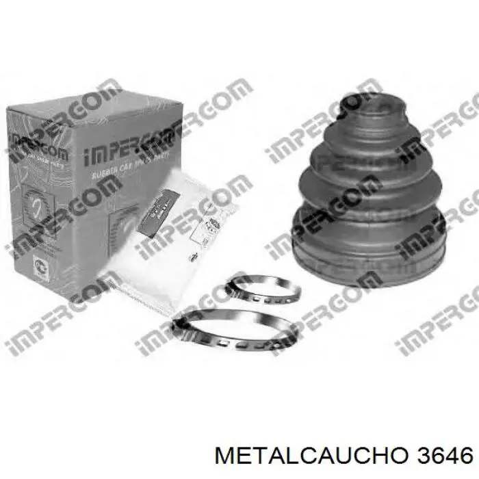 3646 Metalcaucho Корпус термостата в зборі