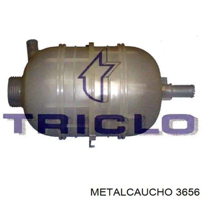 3656 Metalcaucho бачок системи охолодження, розширювальний