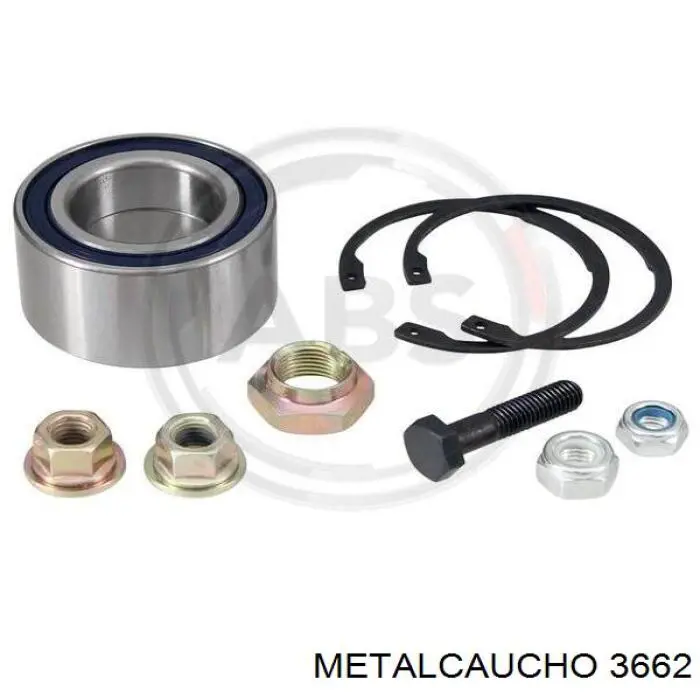 Шланг/патрубок водяного насосу, приймальний 3662 Metalcaucho