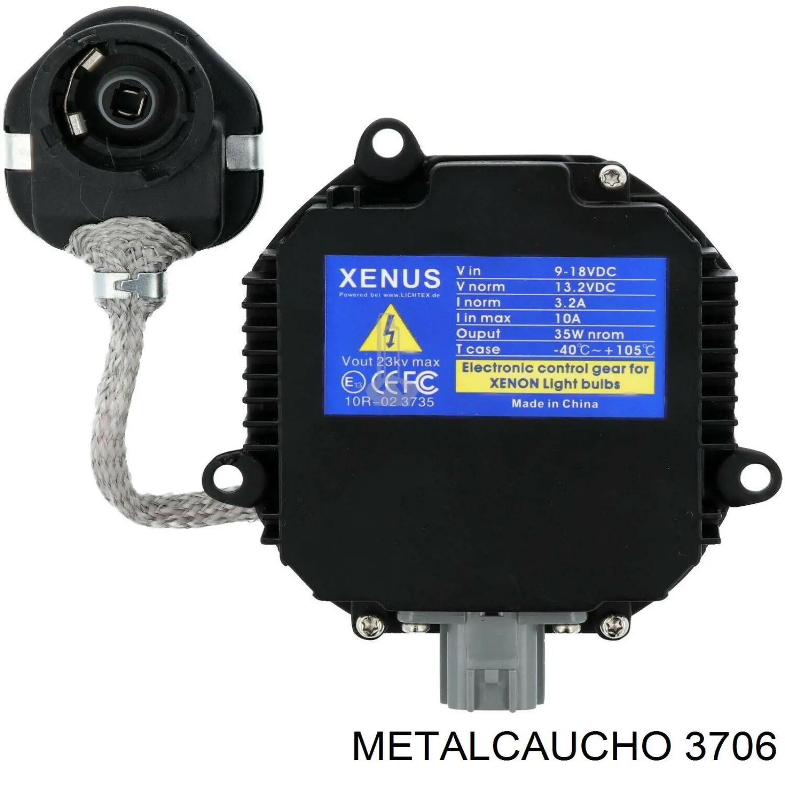 3706 Metalcaucho корпус термостата