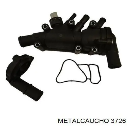 Корпус термостата 3726 Metalcaucho