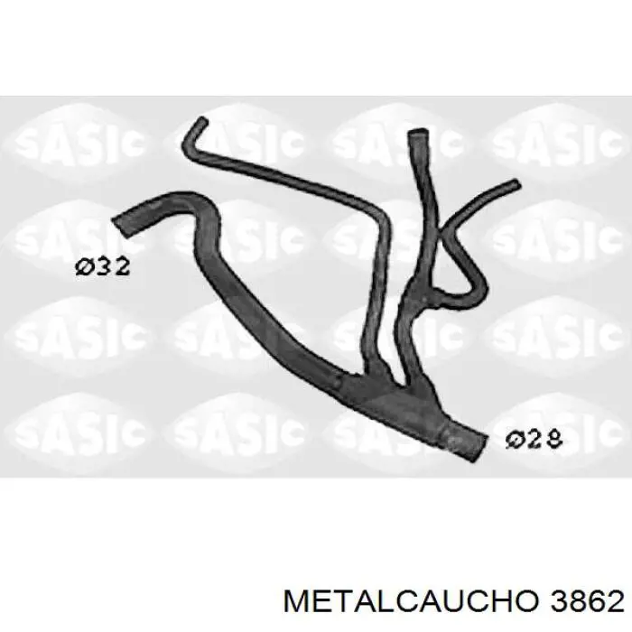3862 Metalcaucho кришка маслозаливной горловини