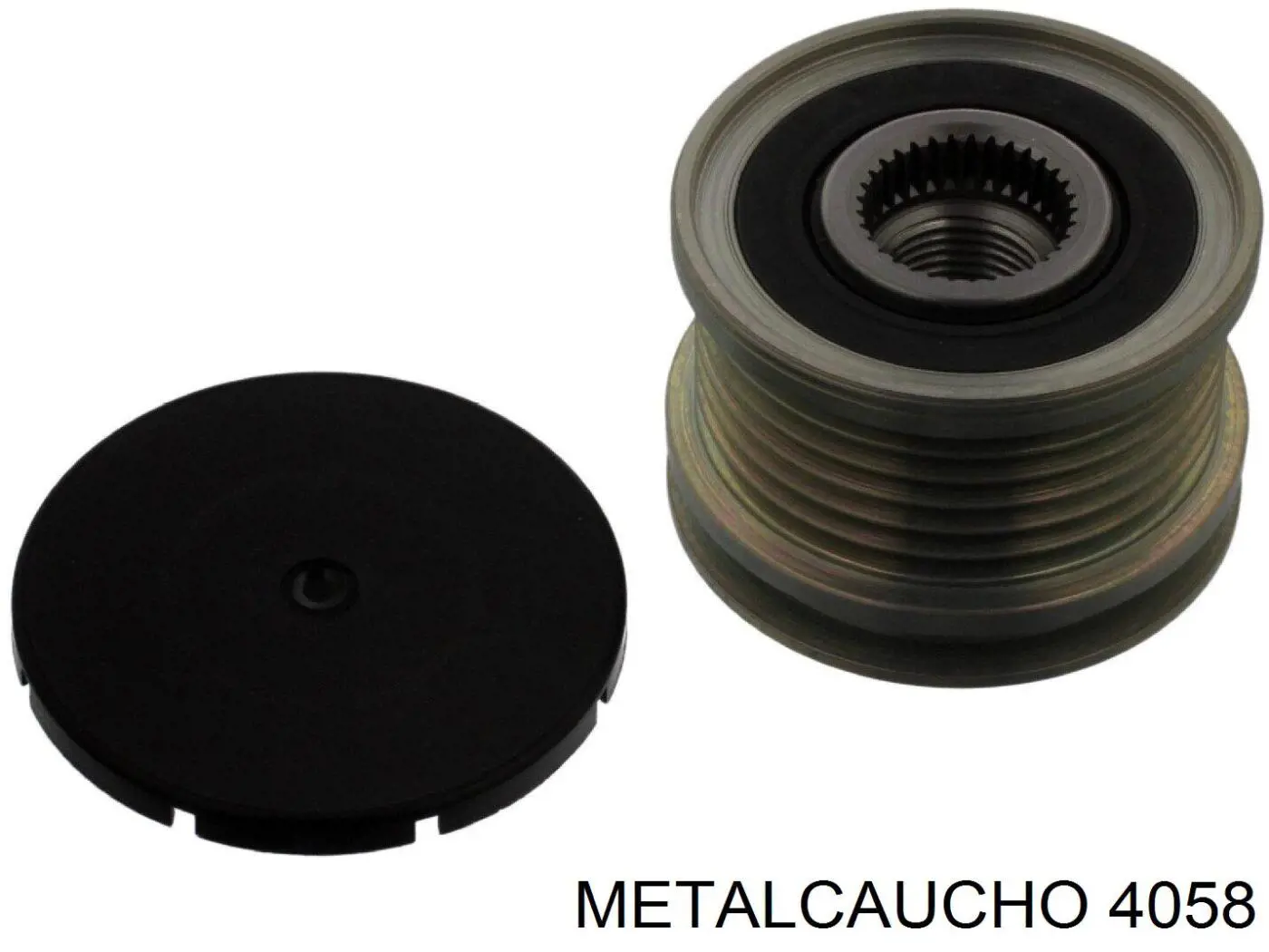 Подушка (опора) двигуна, права верхня 4058 Metalcaucho