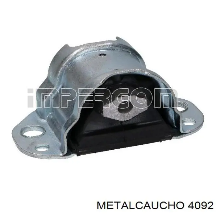 4092 Metalcaucho подушка (опора двигуна, права)