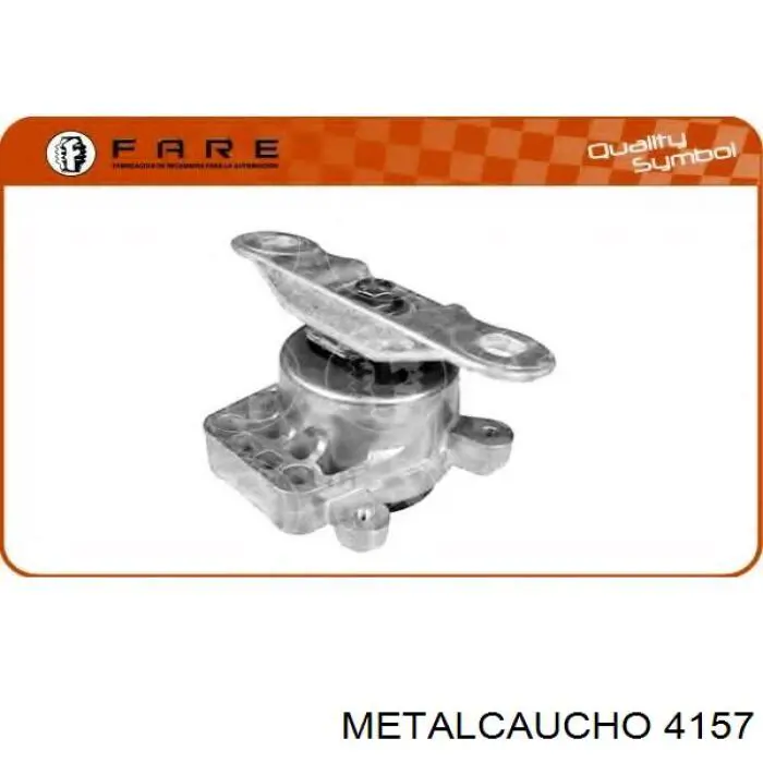 Сайлентблок задньої балки 4157 Metalcaucho