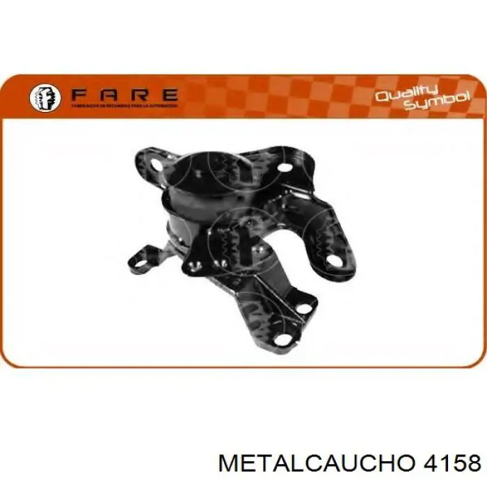 Подушка (опора) двигуна, права 4158 Metalcaucho